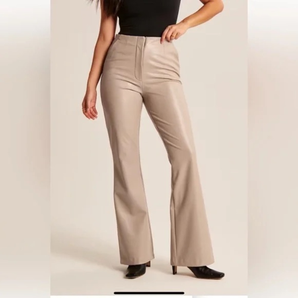 Abercrombie & Fitch Vegan Leather Pants